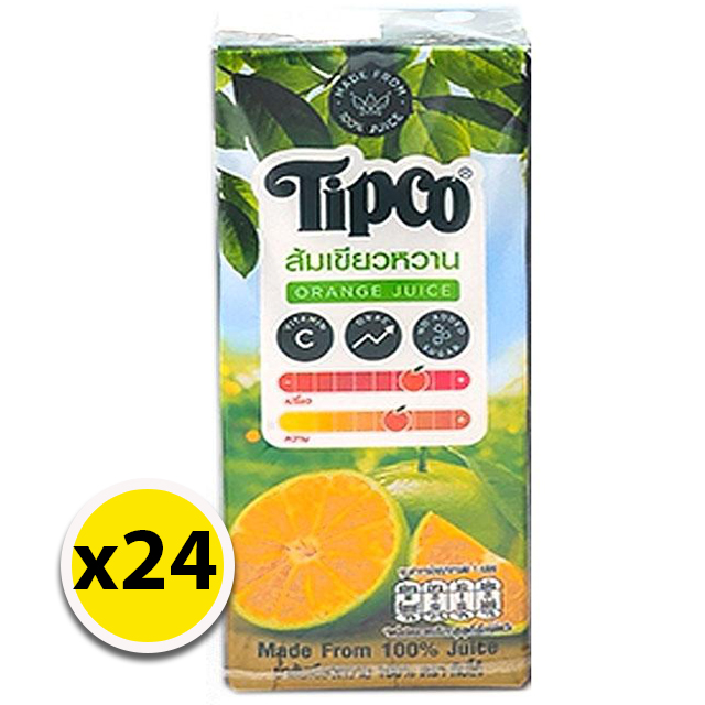 ทิปโก้ น้ำส้มเขียวหวาน 100%